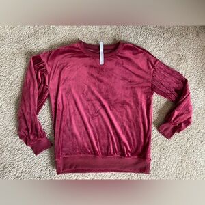 Women's Burgundy Sweater